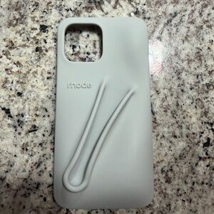 RHODE Light Blue/Grey Phone Case